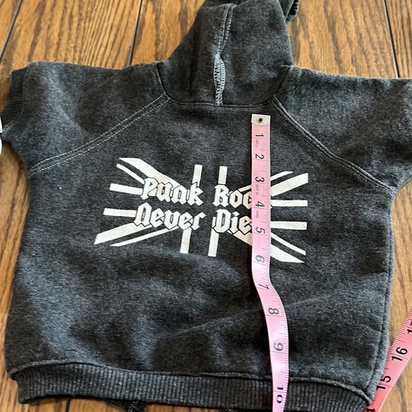 Dog hoodie in grey size Large 💙🎅toys not included - Picture 6 of 6